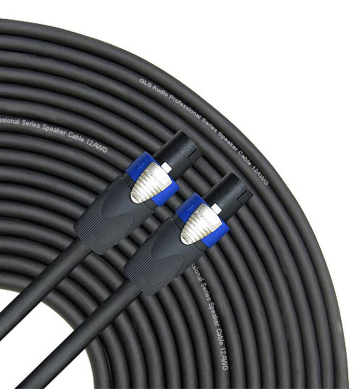 50ft 12AWG Speaker Cable - Neutrik Speakon NL4FC to NL4FC