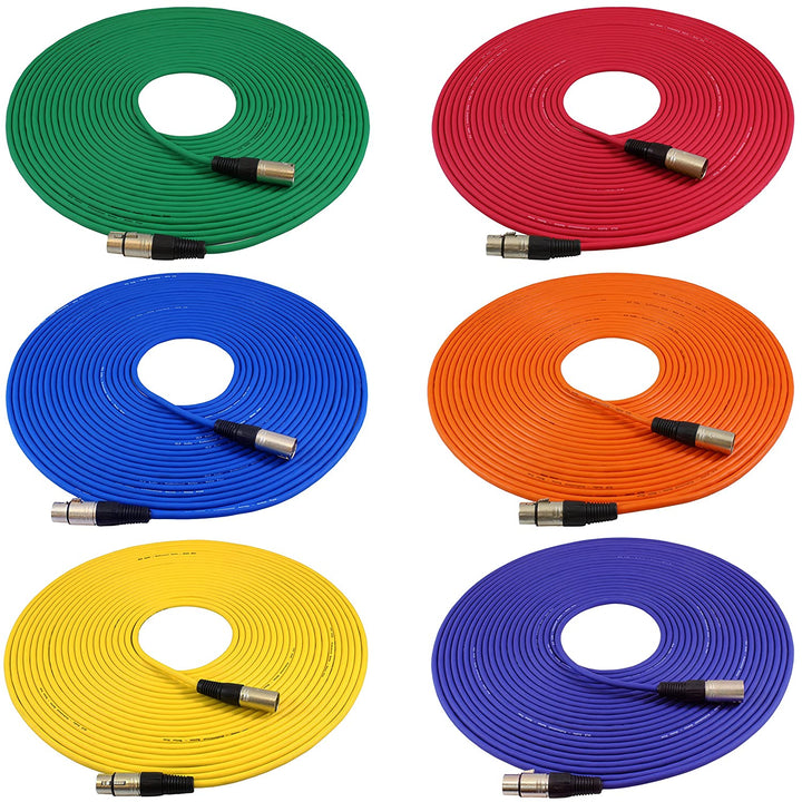 Mic Cable XLR-M to XLR-F - 50ft